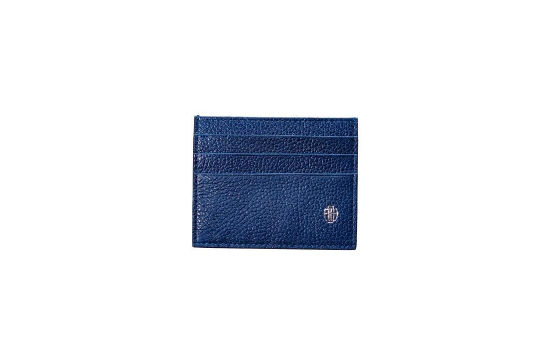 Deep Blue - Portacarte Martellato