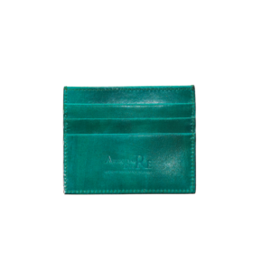 Emerald – Portacarte Cuoio Pennellato